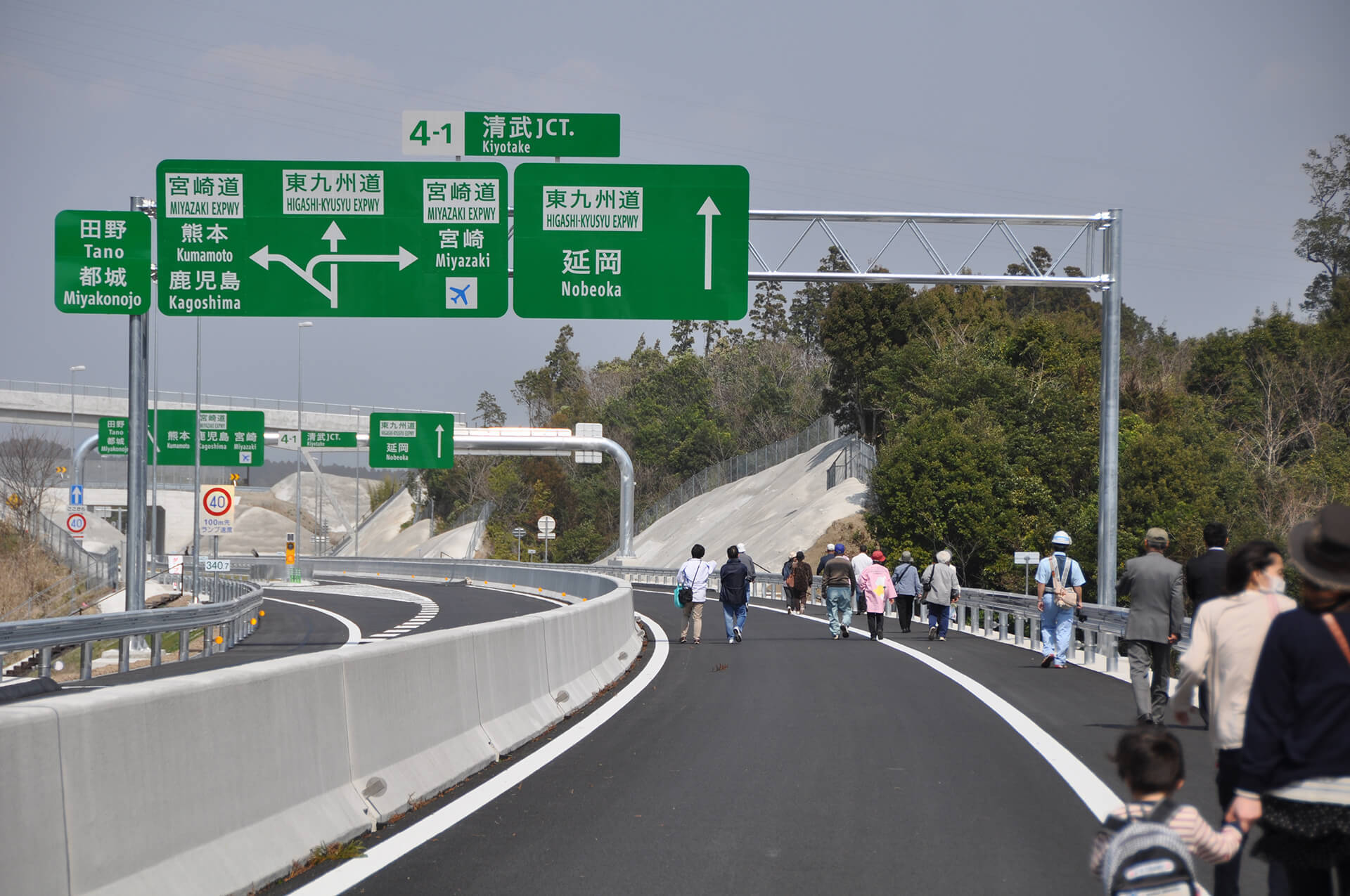 東九州自動車道（清武JCT）