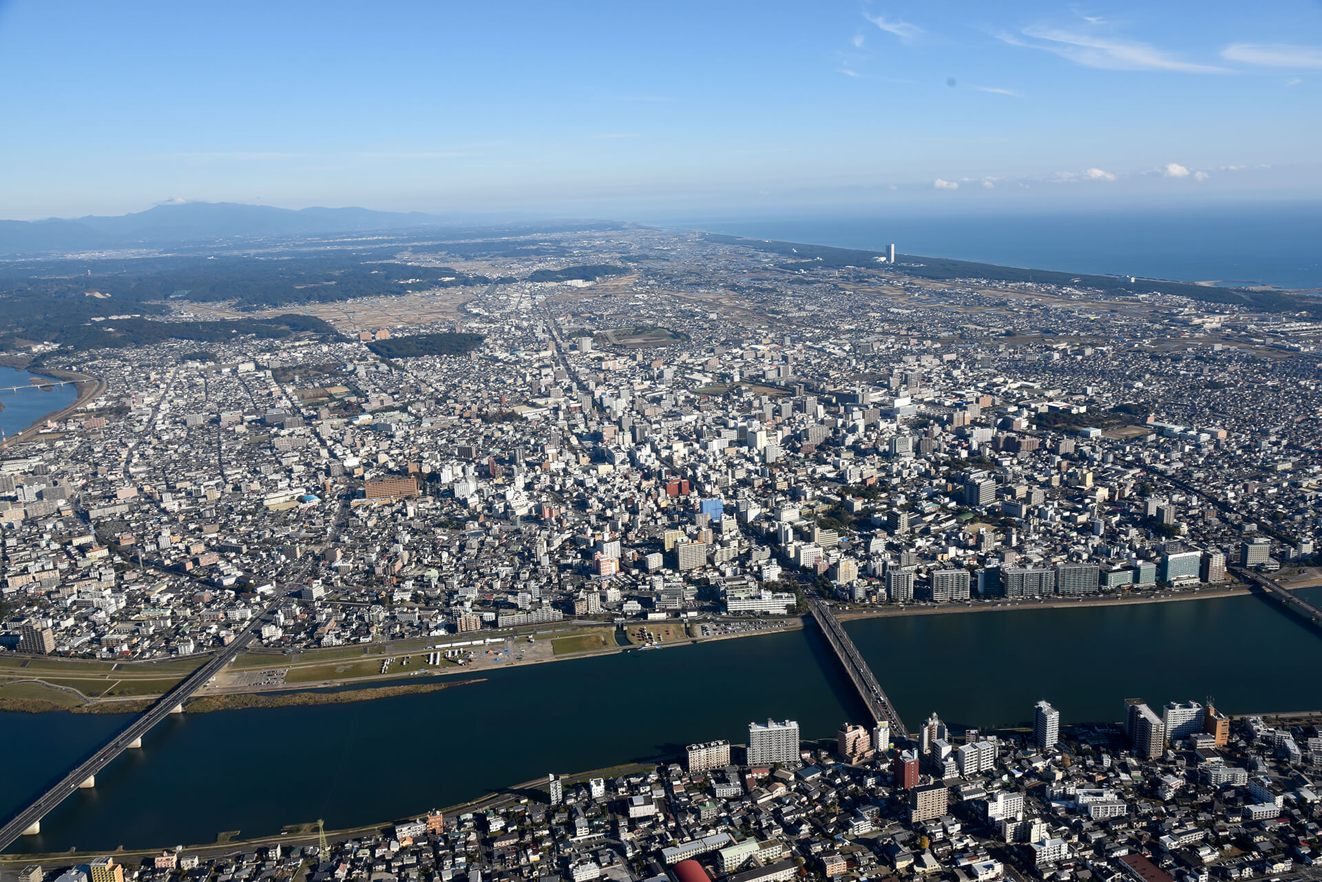 宮崎市（空撮）