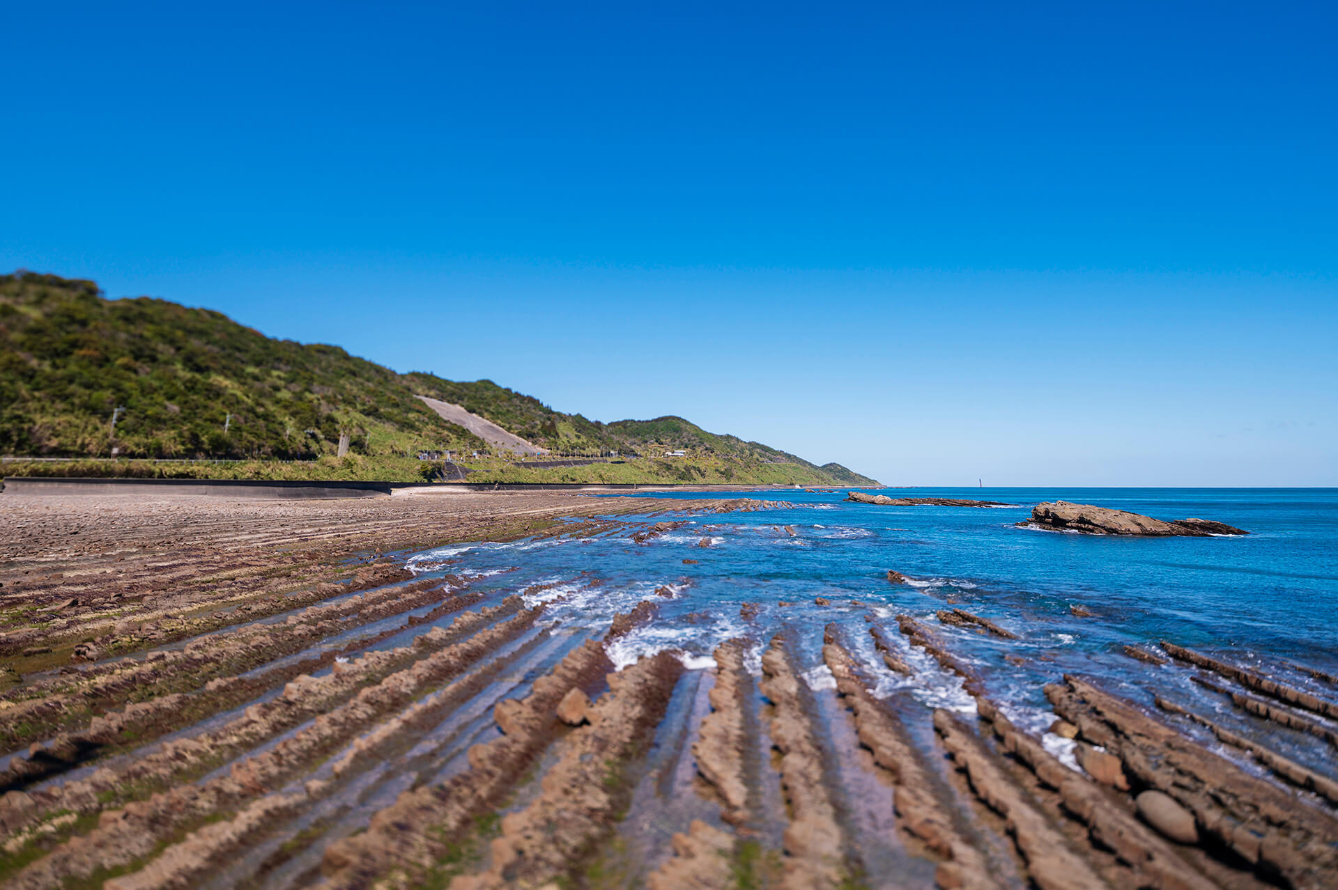青島（鬼の洗濯板）
